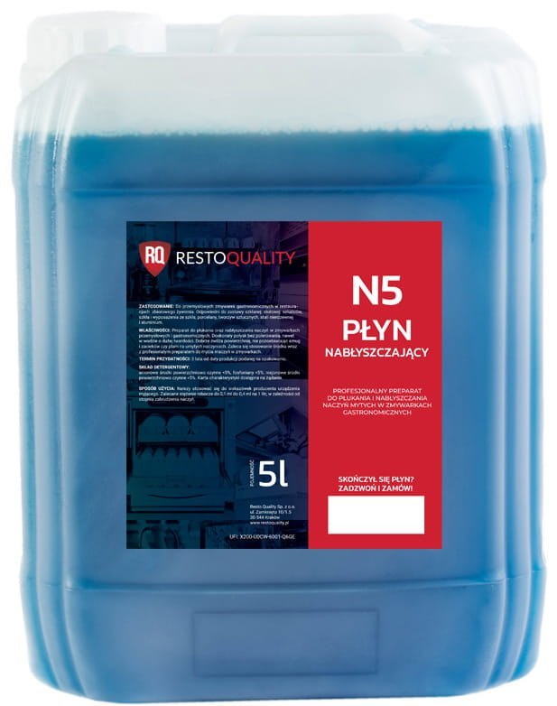 Profesjonalny płyn nabłyszczający N5 Resto Quality